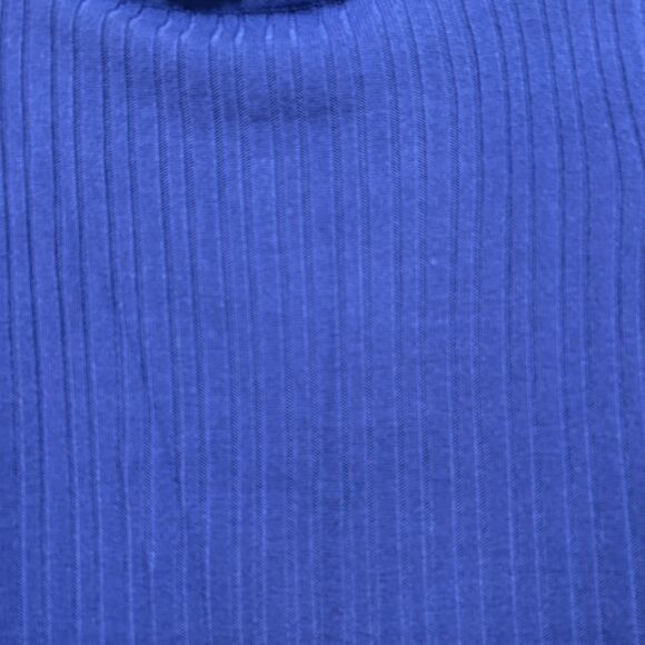 Cashmere Best Quality Turtleneck Sweater Womens Medium Purple Cable Knit Ribbed - Picture 6 of 8
